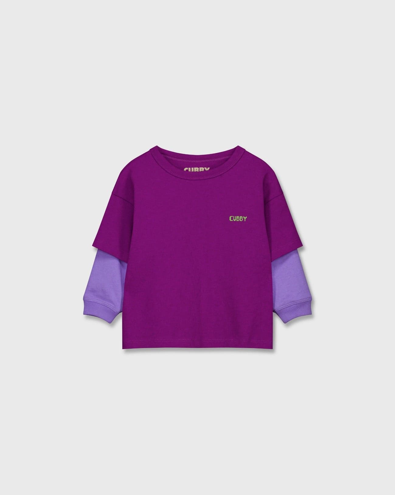 Dusty layered top acai