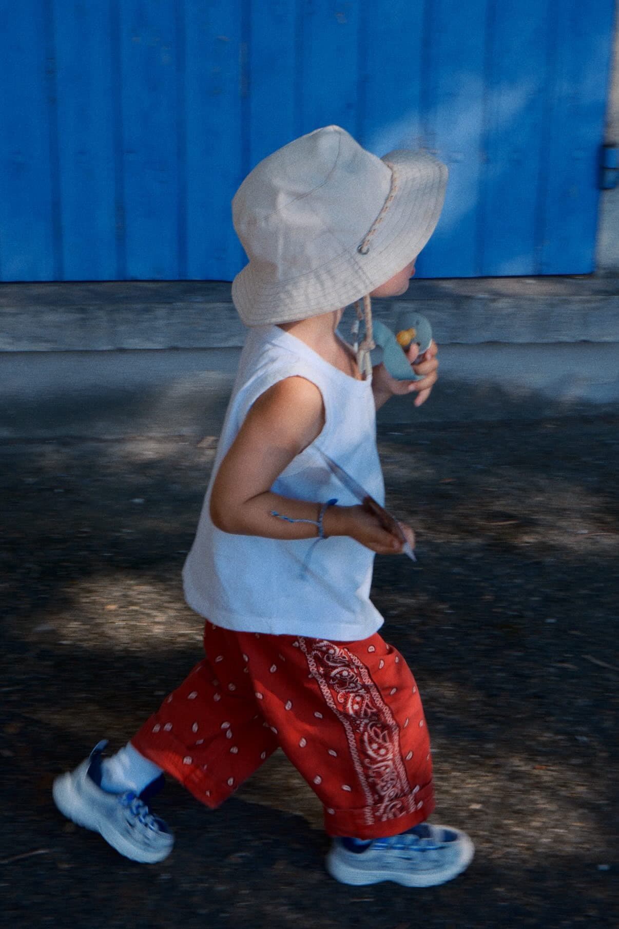 Bandana pant red